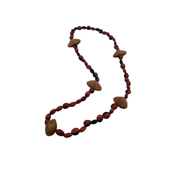 Braided Unique 2 Tone Necklace (A8239) - Picture 1 of 4